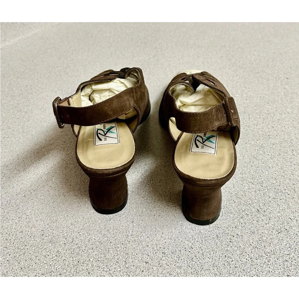 Ros Hommerson Dark Brown Platform‎ Sandals